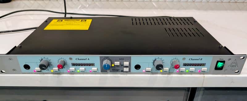 AMEK System 9098 Dual Mic Amp 1990s - Gray image 1