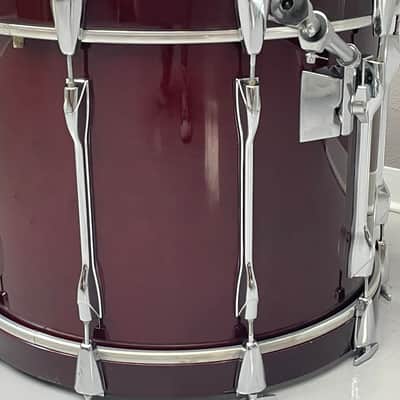 Yamaha Recording Custom 20x14 Bass Drum Cherry Made in japan image 19