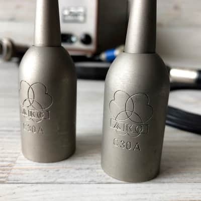 1969 Matched Pair Of AKG C28/C30A Nuvistor Tube Mics w/AKG CK28 Capsule & AKG N12 PSU image 21