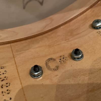 DW Collectors Series Snare Drum 1996 Schwarz Black Keller Shell Kessel image 8