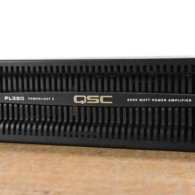 QSC PL380 Powerlight 3 Series 2-Channel Power Amplifier CG012GK image 3