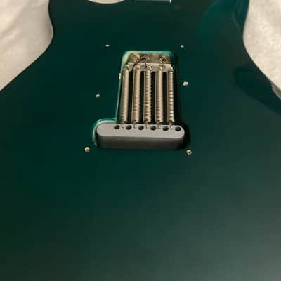 Vintage 2000 Squier Affinity Series Stratocaster with Rosewood Fretboard 2001 - 2003 - British Racing Green image 4