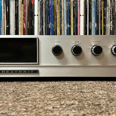 Vintage Heathkit AR-1515 AM/FM Stereo Receiver Silver Made in USA 1970s TESTED ✅ image 2