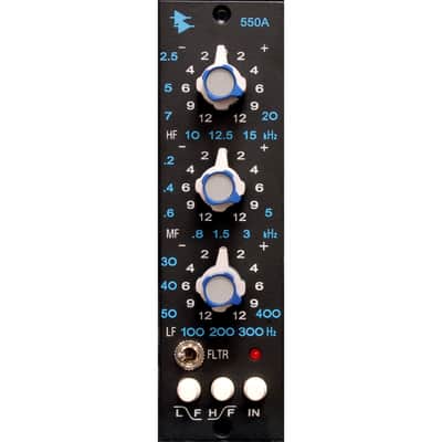 API 550A Equalizer (3-Band 500 Series Module) image 1