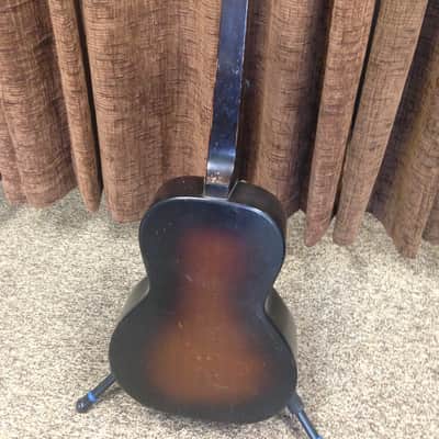 Vintage Oahu Squareneck Acoustic Guitar circa 1930's with Original Case image 6