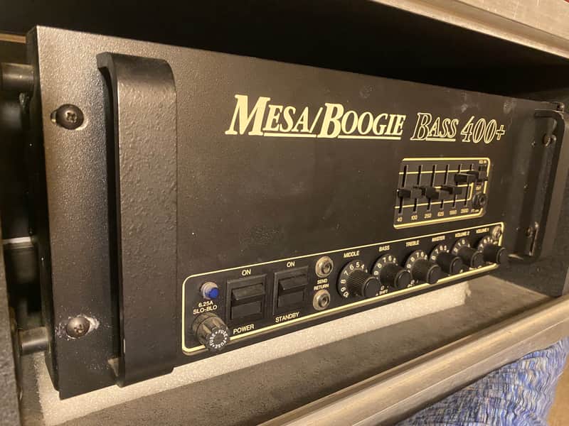 Mesa Boogie Bass 400+ 6 Band 1989 - Black image 1