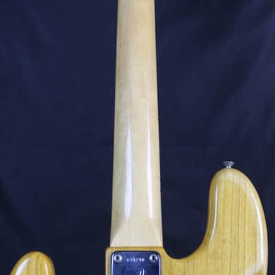 1975 Vintage Fender Precision Bass Guitar Fretless w/ Natural Finish & HSC image 15