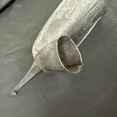 Gankogui, West African Double Bell, Large 13"x4.5", w/Beater - MINT image 6