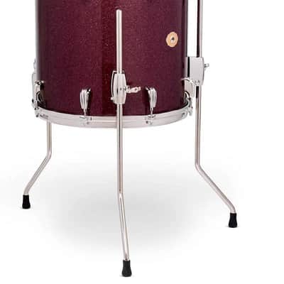 Slingerland Radio King 4pc Drum Set 24/13/16/18 Maroon Glass image 6