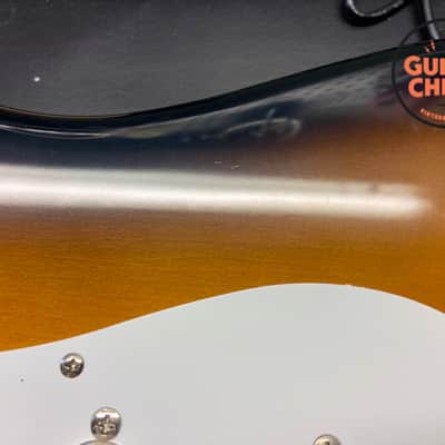 1992 Fender Left-Handed MIJ Japan ’57 Reissue Stratocaster ST57-65L 2-Color Sunburst image 13