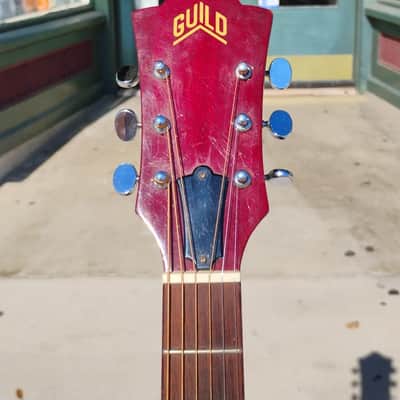Guild D-25 - 1974 - Cherry Red image 22