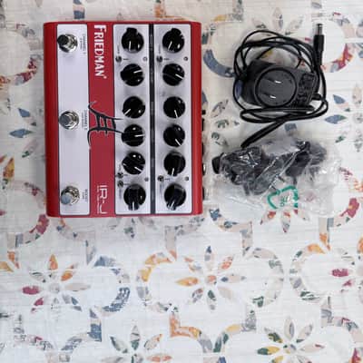Friedman IR-J Jake E. Lee Signature Dual Tube Preamp 2024 - Present - Red / White image 6