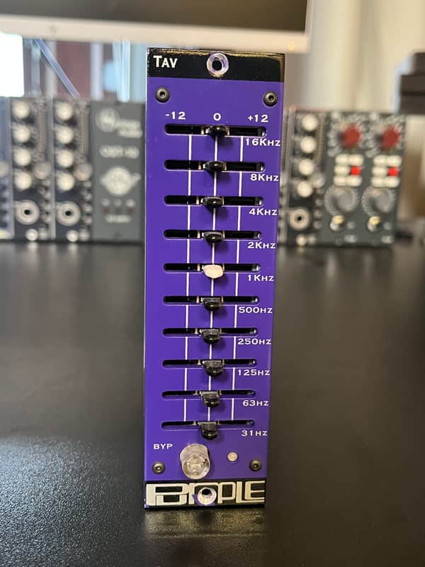 Purple Audio TAV Graphic EQ, 500 series image 1
