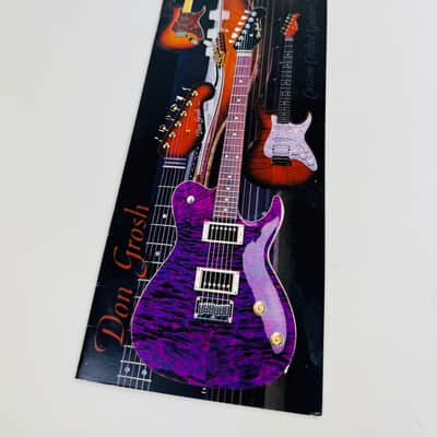 Grosh Guitars Custom Guitars Mini Catalog / Dealer Brochure 1995 image 1