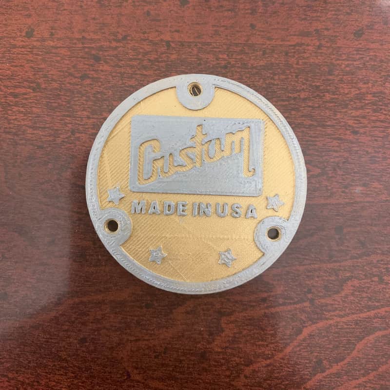 Custom Les Paul Single Cut Electric Guitar Toggle Switch Back Cover A image 1
