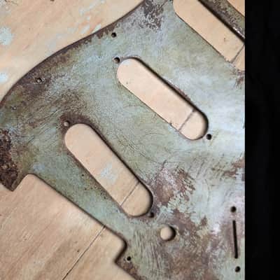 Fender stratocaster pickguard - steel rust Heavy relic image 5