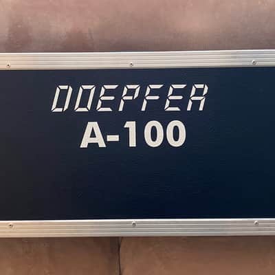Doepfer A-100 PMS6 Monster Eurorack Case - 6U / 168HP with Doepfer A-100MVG Monster Case Straight Connector and a tin of 100 Knurlies image 3