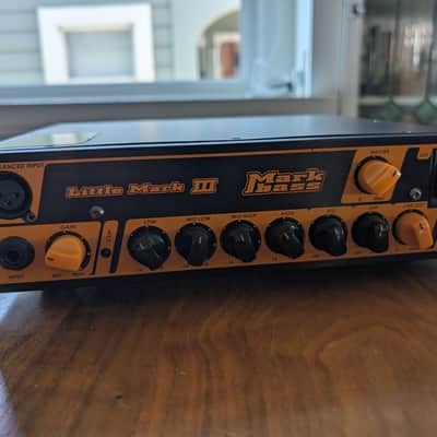 Markbass Little Mark III 500-Watt Bass Amp Head - Black / Yellow image 8