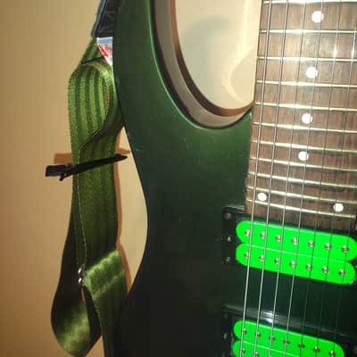 Unbranded 7 String in Forest Green Pearl 2018 - Gloss Metallic Forest Green image 4