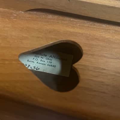 Walnut Valley Cedar Creek Sage Institute Dulcimer 1988 - Natural Walnut, New Strings image 6