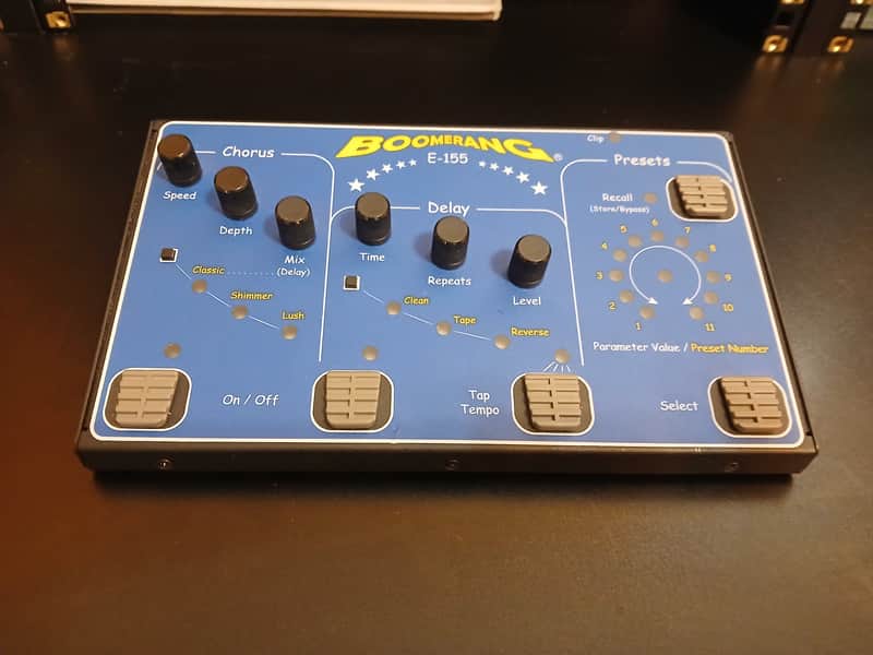 Boomerang E-155 Chorus and Delay image 1