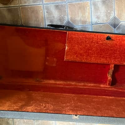 1965 1966 Fender Jaguar Jazzmaster guitar hard case tolex image 7