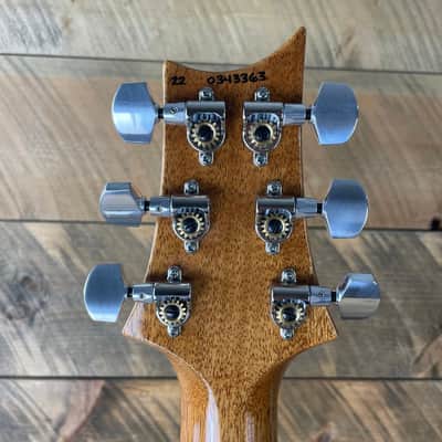 PRS Custom 24 Piezo Natural Back Custom Color - Charcoal Sapphire Wrap Burst 343363 image 9