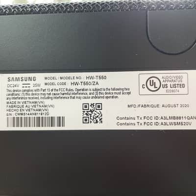 Samsung HW-T550/ZA 2021 - Black image 6