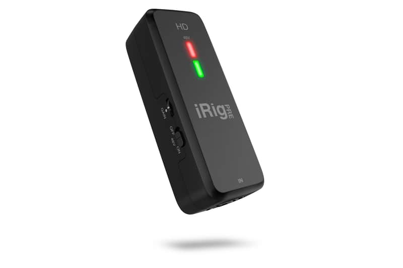 IK Multimedia iRig PRE HD Audio Interface 2017 - Present - Black image 1