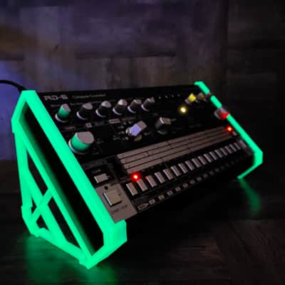 45º Angle Stand for Behringer RD-6 Drum / TD-3 Bass - Special Edition LUMINESCENT - by KZcraftworks