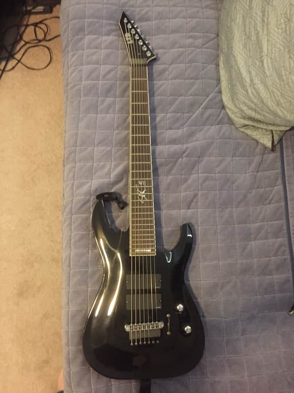 ESP LTD Stephen Carpenter SC-607b 7 String Black image 1