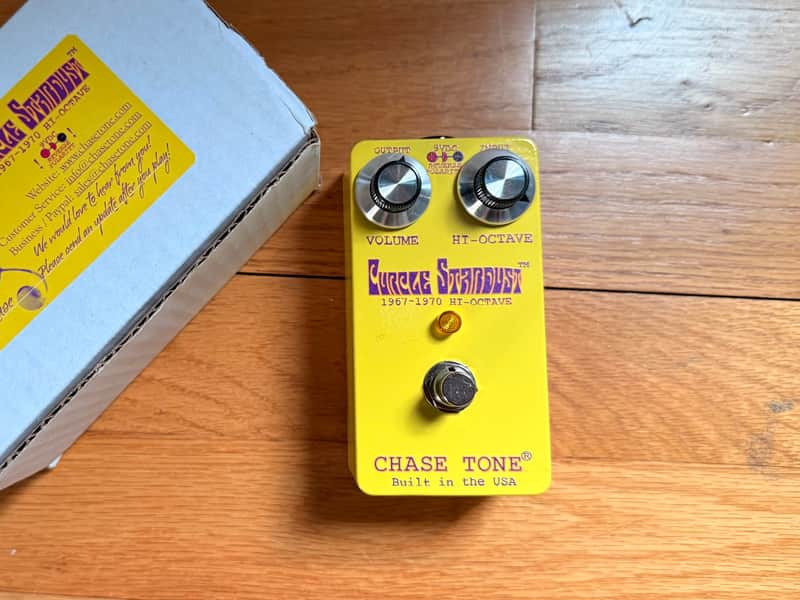 Chase Tone Purple Stardust Hi-Octave Reissue 2022 - Yellow image 1