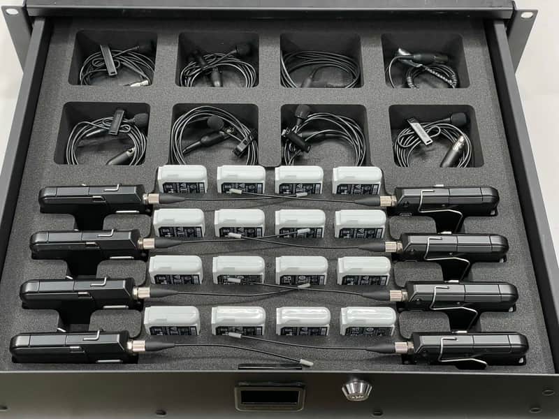 Custom Foam Insert for Rack Drawer fits Shure Axient Digital ADX1 Wireless Bodypack SB910 Battery image 1