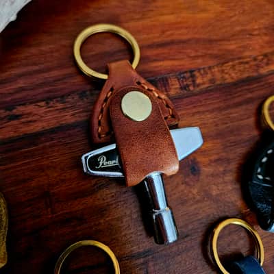 Drum Key Fob - Handmade & Hand Stitched, one of a kind. image 5