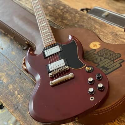 Gibson Vintage 1988 Les Paul SG Standard Cherry w/ OHSC image 9