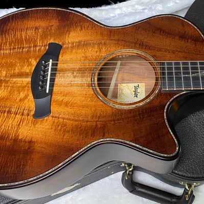 Immagine NEW Old Stock! Taylor Builder's Edition K24ce Koa Top Back Sides V-Class - Authorized Dealer - 5lbs - G07342 - 3
