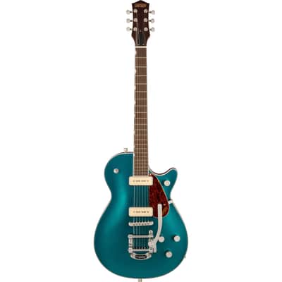 Gretsch G5210T-P90 Electromatic Jet Two 90 Single-Cut w/ Bigsby B50 - Petrol image 3