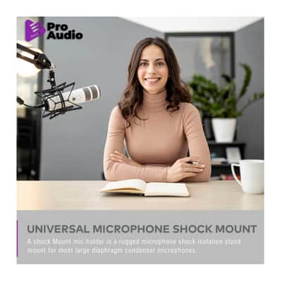 FocusProAudio Basic Microphone Shock Mount for 44-47mm Microphones imagen 6