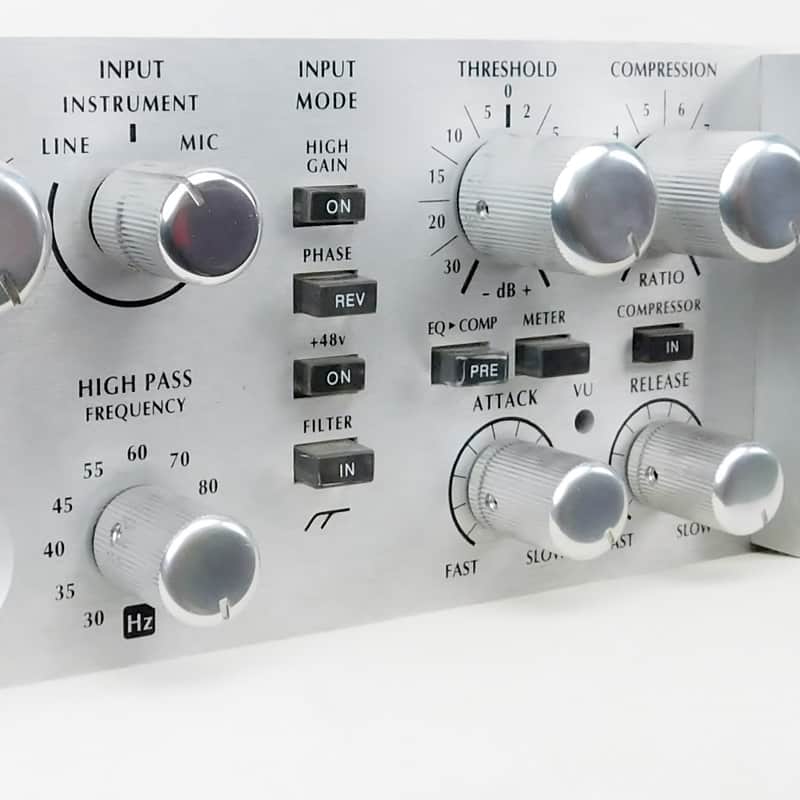 2010s Avalon VT-737sp Tube Channel Strip Silver