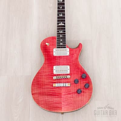 2023 Paul Reed Smith Wood Library McCarty 594 Singlecut 10 Top Bonnie Pink w/ Brazilian Board, Case & Tags image 2
