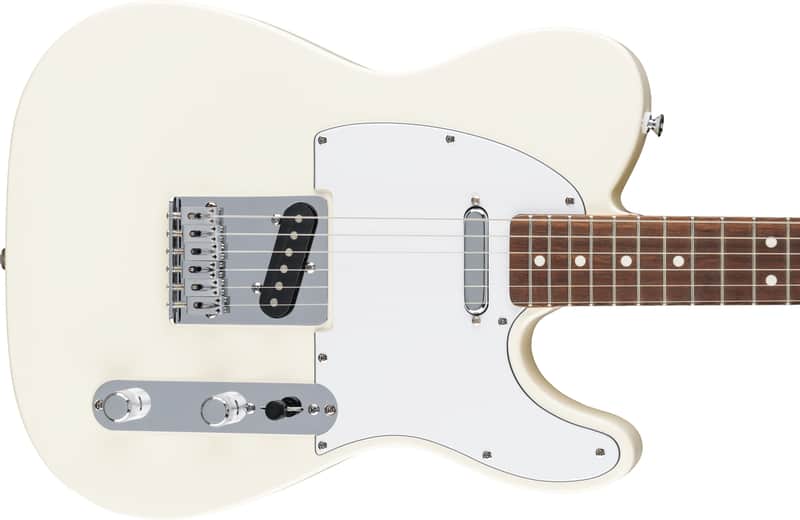 2025 Fender Standard Telecaster Laurel Fingerboard White Pickguard Olympic White image 1