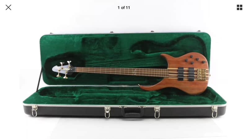 Peavey Cirrus 4 Fretless w/ OHSC image 1