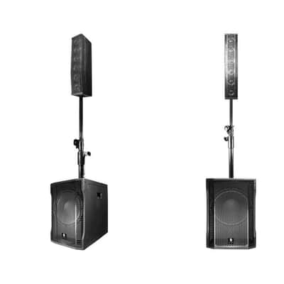 Alien Pro Audio system with 1 12″ Subwoofer + 1 Satellites with 6 2.5″ drivers image 5
