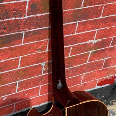 Abe Wechter Elite Series 2005 an insane rare Shakti style cutaway w/Abe's scalloped fingerboard. image 8