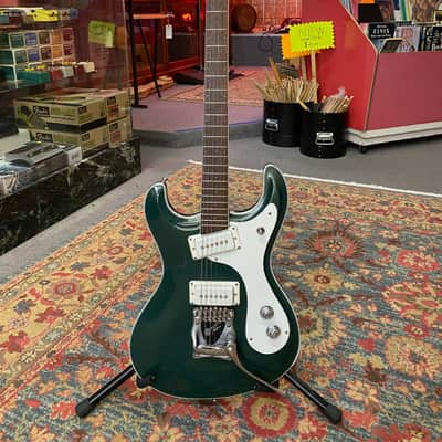 Mosrite Ventures Sidejack 1988 Emerald Green image 1