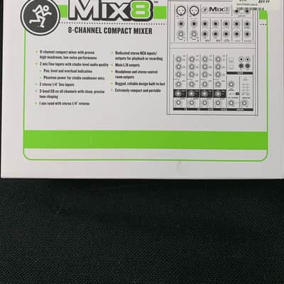 Mackie Mix8 8-Channel Compact Mixer image 7