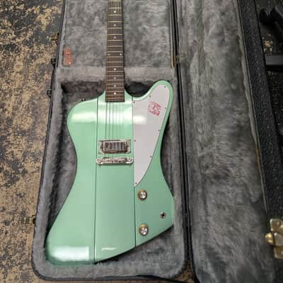 Epiphone "Inspired by Gibson Custom" '63 Firebird I 2024 - Inverness Green w/hsc image 6