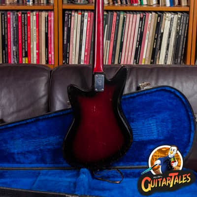 Galanti Grand Prix V4 1964 Italian red sunburst -VIDEO- image 15