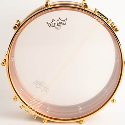 AK Drums Copper Shell Dresdner Type Orchestra Model / DeLuxe repro Copper Finish 5"x14" image 5