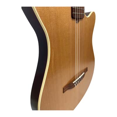 Godin Multiac Grand Concert Encore Acoustic/Electric Guitar - Natural SG - C-Stock image 4